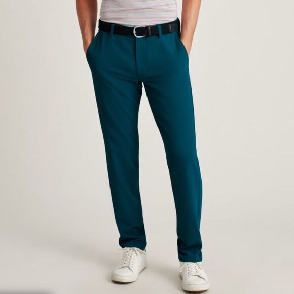 Bonobos Golf Justin Rose Highland Tour Pants Marine Blue Slim Trouser Size 30x30 - Picture 1 of 9